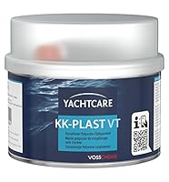 Yachtcare 2k Füllspachtel 1kg - Spachtelmasse für Boot, KFZ, Auto & DIY