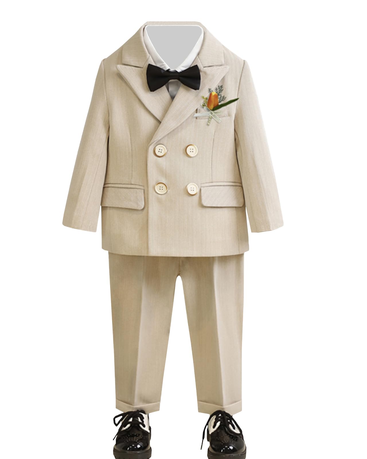 Traje de Caballero para Niños Trajes de Esmoquin de Caballeros para Fiesta Boda Ceremonia Bautizo Actuación