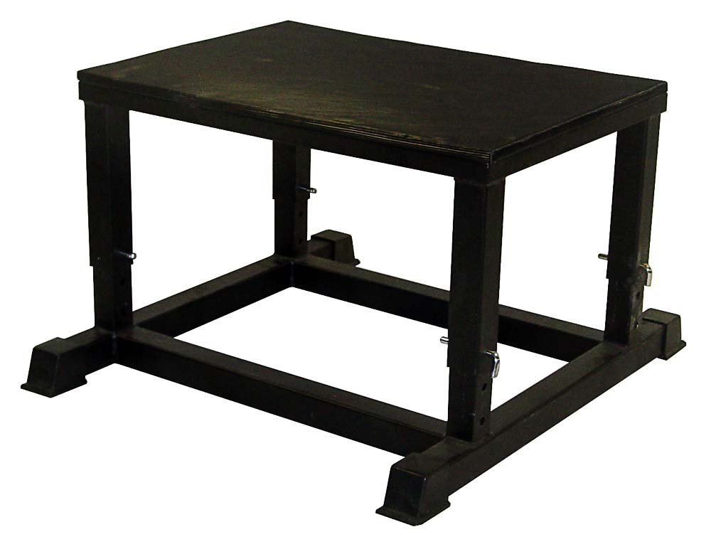 Ader Heavy Duty Adjustable 14"-16"-18"-20" Plyometric Platform Box- Club Level