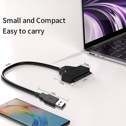 Câble Cinolink SATA vers USB Adaptateur USB 3.0 vers disque dur SATA