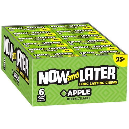 Miniatura 3 de Now and Later Apple - Caja de 24 unidades de 2 cajas (de Candy World)