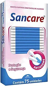 Sanfarma Sancare Hastes Flexíveis Com 75