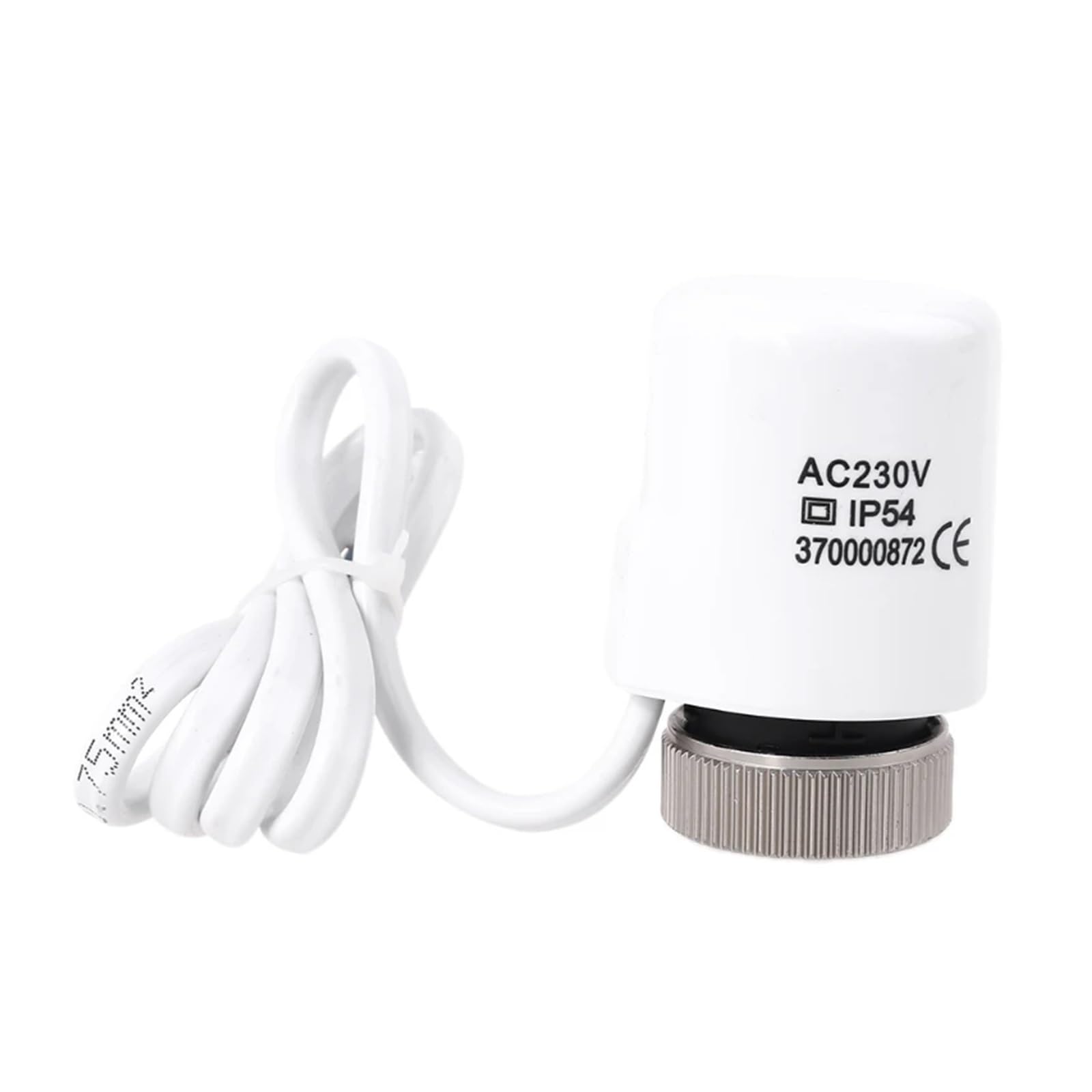 Actionneur de chauffage électrique 230V NC résistant pour couper l'eau