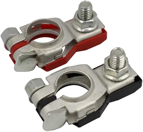 Miniatura 7 de Terminales de batería automáticos, conectores de liberación rápida, desconexión positiva negativa, terminales de batería, poste superior, compatible