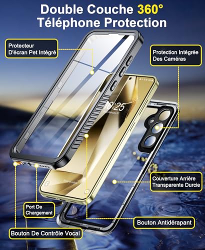 Coque Samsung S24 Plus Antichoc Beeasy Protège Écran Verre - 5