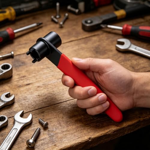Llave amoladora 4 garras antideslizante con panel resistente de alta estabilidad 5