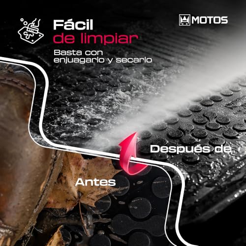 Alfombrillas Renault Trafic III M MOTOS de goma para evitar suciedad y resbalones 6