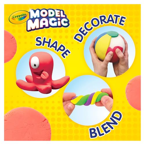 Image of Crayola Model Magic (30 Pack), Air Dry Modeling Material, Teacher Classroom Must Haves, School Supplies for Kids, Soft Clay Alternative, 15 Colors, 1 oz Packs