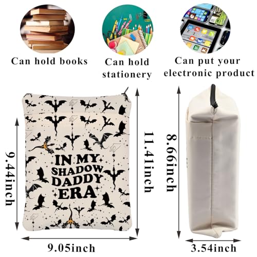 PLITI Fourth Wing Gift Dragon Rider Gift Fantasy Reader Gift in My Shadow Daddy Era Book Sleeve for Book Lover (Shadow Daddy Era BSU) - Image 2