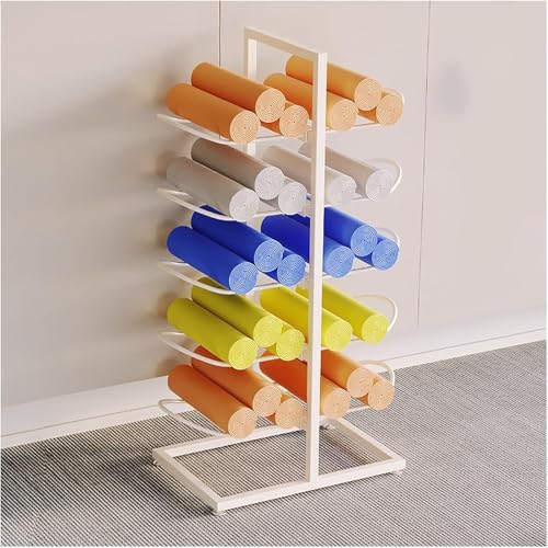 Support de tapis de yoga étagère design pour sublimer votre coin fitness à la maison