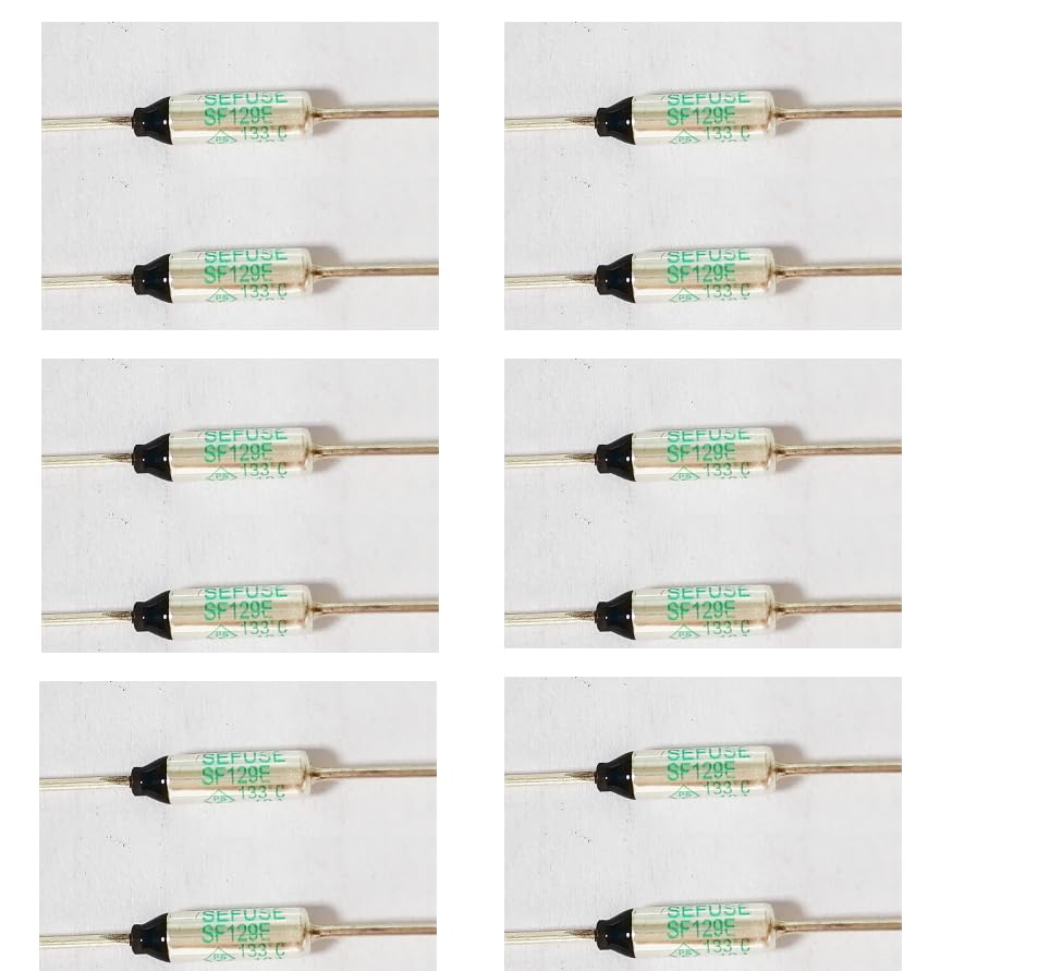 Vista 2 de SF129E SEFUSE fusible térmico NEC para corte, 5 unidades, 133 C, 10 A, 250 V