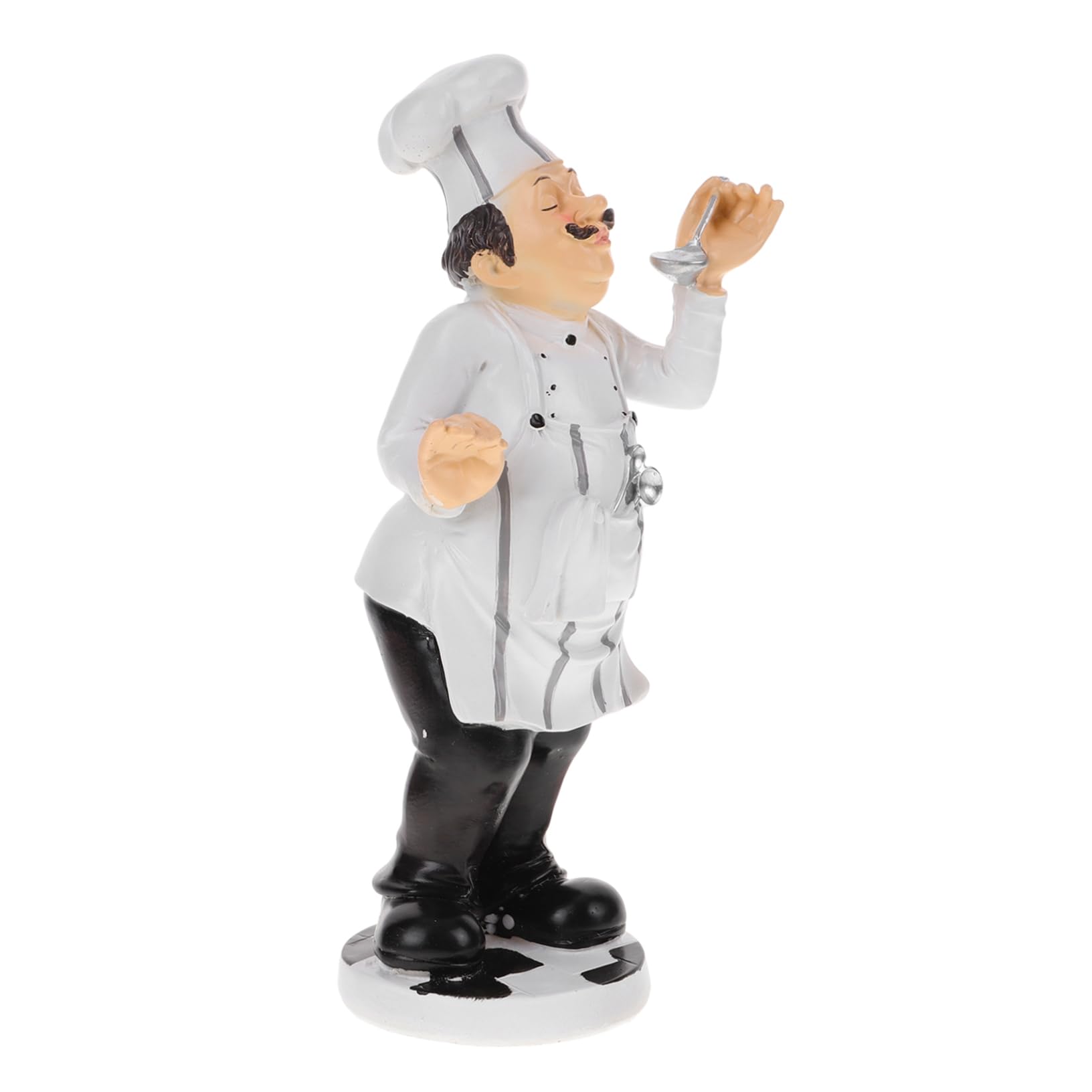 Figurine stable pour bureau et modèle 15 cm d'ornement de chef cuisinier