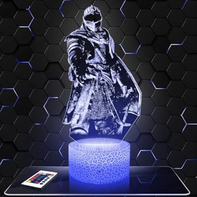 Lampephoto.fr - Lámpara 3D Dark S Decoración Cuarto para Niños, Lámpara 3D Dark S, Objeto de Videojuegos, Idea de Regalo, Lámpara de Noche, Idea de Regalo Original para Ado En Navidad TOP | Ya disponible en tu tienda friki favorita! En mundofriki.es!