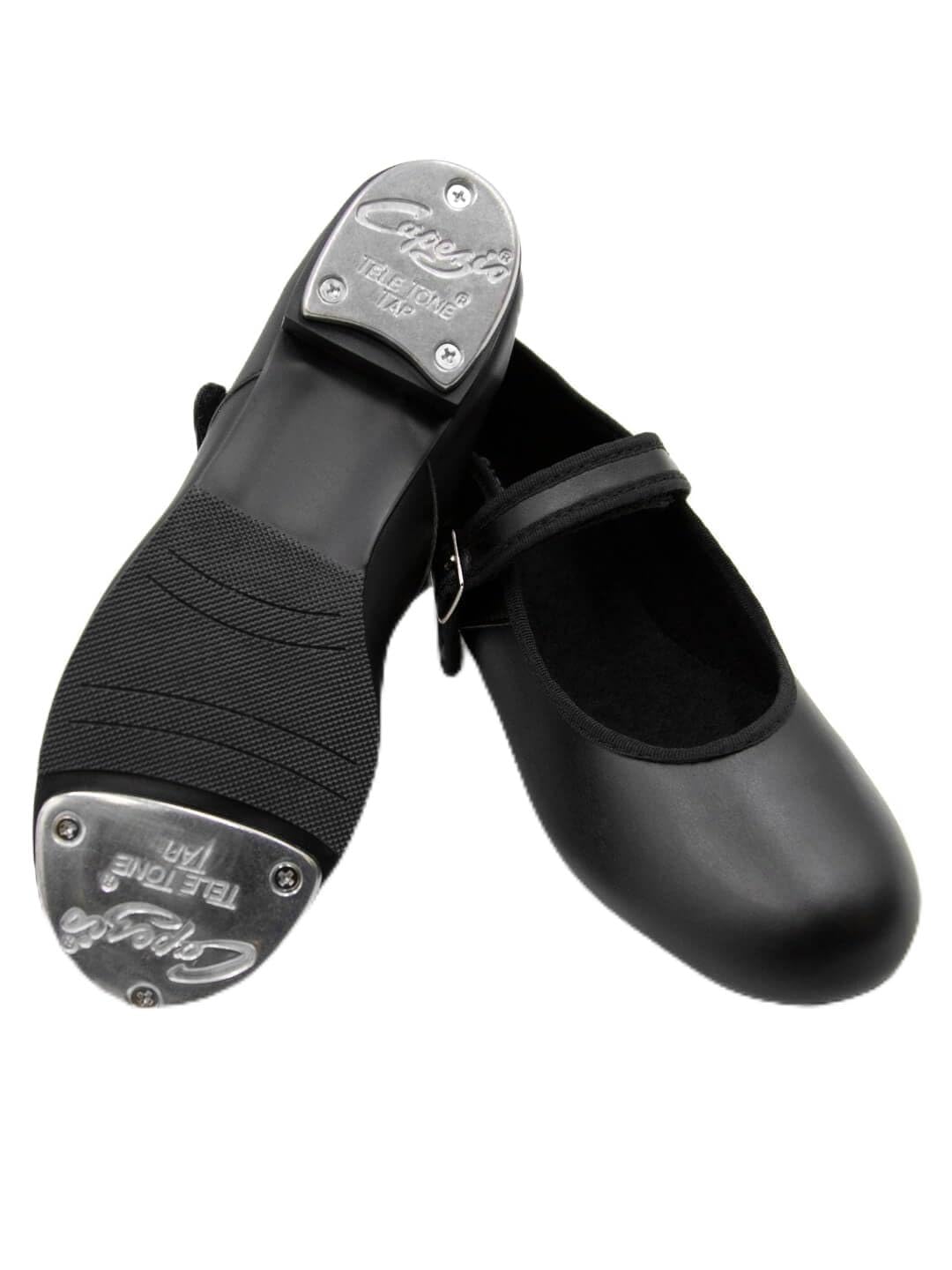 Capezio Unisex Kids V720C Terra Tap Shoe, Black, 13 UK