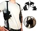 Holster Concealed Shoulder for Pistols | Fully Adjustable Comfortable | Thin Profile | Double Magazine Holder | 2" to 4" Barrel Side Arm | Extra Pocket Above Side Arm Holster | It's a Nice Holster
