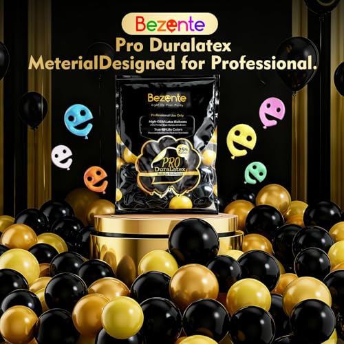Image of Bezente Pro Duralatex White Extra-Thick Balloons 200 Pack 12 inch