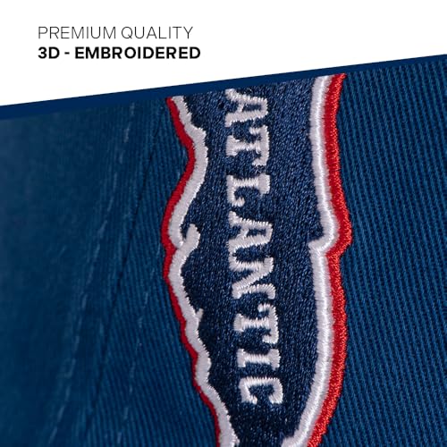 Gorra bordada azul ajustable con logo FAU miniatura 3