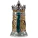 Game of Thrones House Stark Stein – 22 Oz Ceramic Base with Pewter Baratheon Crown Top (Оne Расk)
