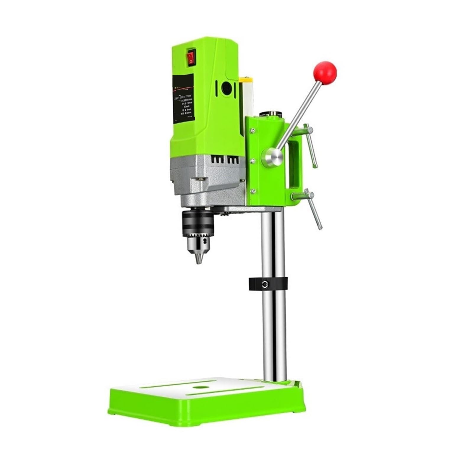 Taladro Magnético, Mini Taladro De Banco 710W, Perforadora Eléctrica, Mandril Fabricación Metal, Prensa Carpintero 1-13mm