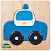 LENA 32085 - Puzzle in Legno: Auto della Polizia