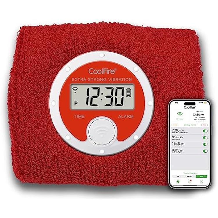 Coolfire Vibrating Alarm Clock Wristband, Silent Barbados | Ubuy Coolfire Vibrating Alarm Clock Wristband, Silent Barbados | Ubuy