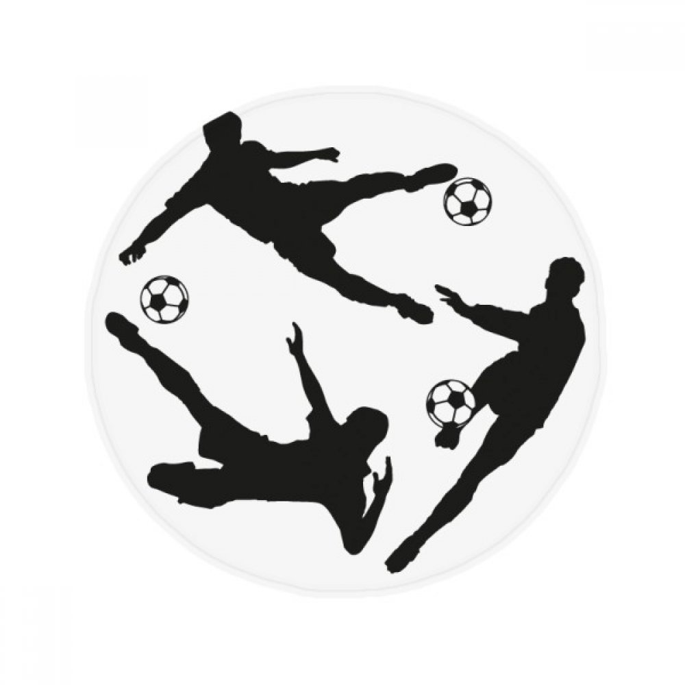 Tapis de bain football antidérapant pour éviter les chutes au sol