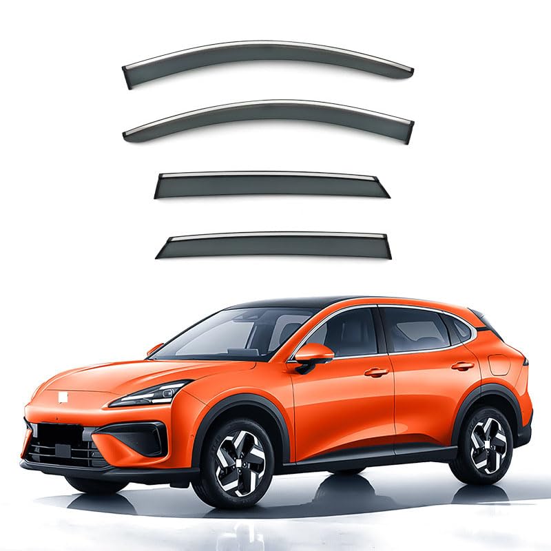 Déflecteurs de vent pour Baojun Yunhai F410S 2024+ lot de 4 pièces pare-pluie