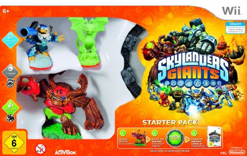 Skylanders: Giants - "Glow in the Dark"-Starter Pack - [Wii]