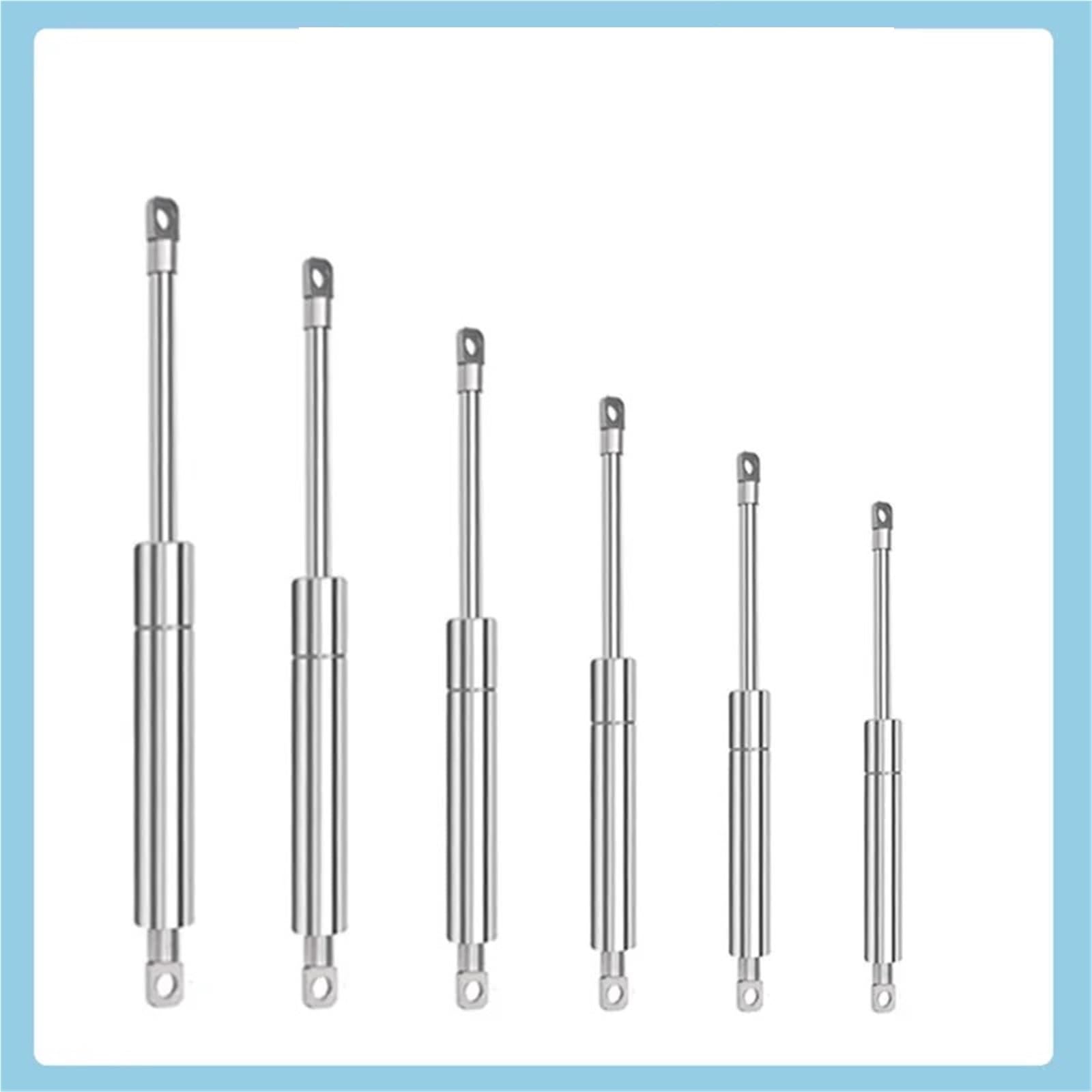 Podnośnik Tylnej Klapy Obsługuje 1 szt.150 mm-220 mm 25kg/250 N 304 stal nierdzewna sprężyna gazowa hydrauliczny pręt podporowy sprzęt medyczny maszyny spożywcze(18-8-55-190)