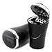 Solar Powered Lighting Detachable Car Cigarette Ashtray with Blue LED Light Indicator Smokeless for Most Car Cup Holder