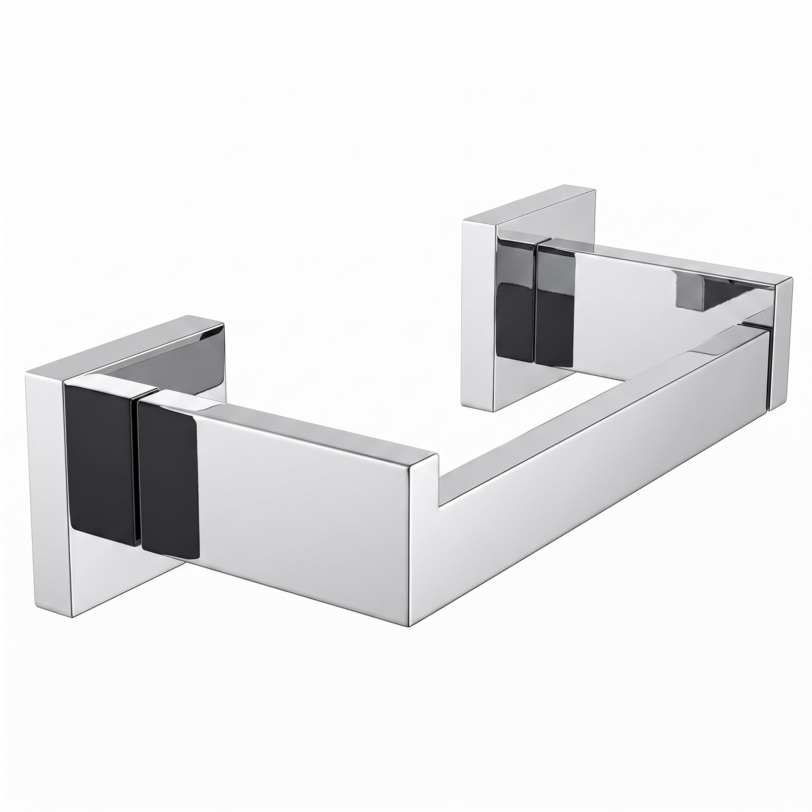 Toilet Paper Holder Wall Mount Matte Black Stainless Steel — Amazon image 11