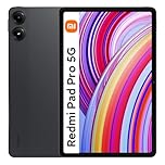 XIAOMI Redmi Pad Pro 5G, 8+256 GB, nero Tablet, batteria massiccia da 10000 mAh, schermo da 12,1 pollici, 1600 x 2560 Pixel, IPS LCD, 120 Hz, Dolby Vision, 600 nits, con caricatore