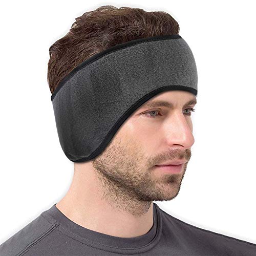 Savita 1 X Winter Sports Headband Ear Muffs For Running, Men, Women (Grey) #TOP3