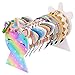 Basumee Unicorno Headband Holder Staccabile Headband Hairband Gioielli Bracciale Display Rack