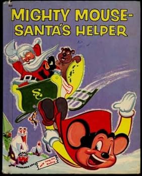 Hardcover Mighty Mouse - Santa's Helper - Wonder Book #662 Book