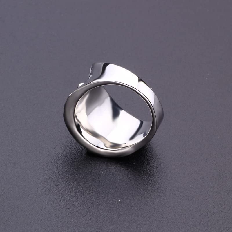 Women'S Ring Enamel White Flower Luxury Party Engagement Weddiing Jewelry Accessories3