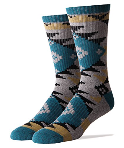Men's Athletic Crew Sock, Sock It Up Breathable Cushion Socks for Basketball, Running, Hiking, and Sport (North Star)