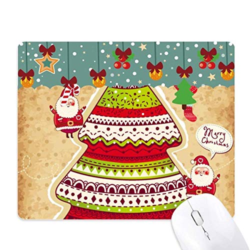 Tapis de souris caoutchouc sapin de Noël cadeau de secrétariat original