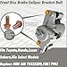 4 Pcs Front Disc Brake Caliper Bracket Bolt Fits Toyota,Honda,Lexus,Subaru,Kia Select Models,Replace OEM GM 19325589,18K17003