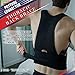 Thoracic Back Brace Posture Corrector - Magnetic Support for Back Neck Shoulder and Upper Back Pain Relief Perfect Posture Brace for Cervical and Lumbar Spine Fully Adjustable
