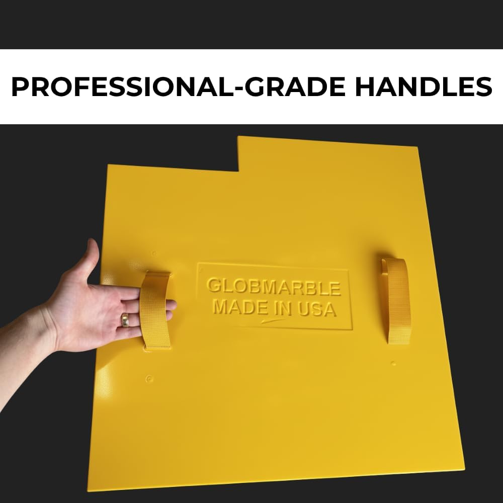 Concrete Stamps Mats – Decorative Concrete Ashlar Slate Stone Mat 24" x24” – Durable Polyurethane, Rigid Form for Driveways and Patios – Made in USA (SM 3005/3)