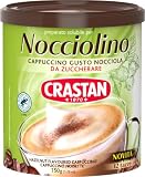 Crastan Nocciolino - Cappuccino Solubile Gusto Nocciola - Barattolo Da 150 Gr. - 12 Tazze