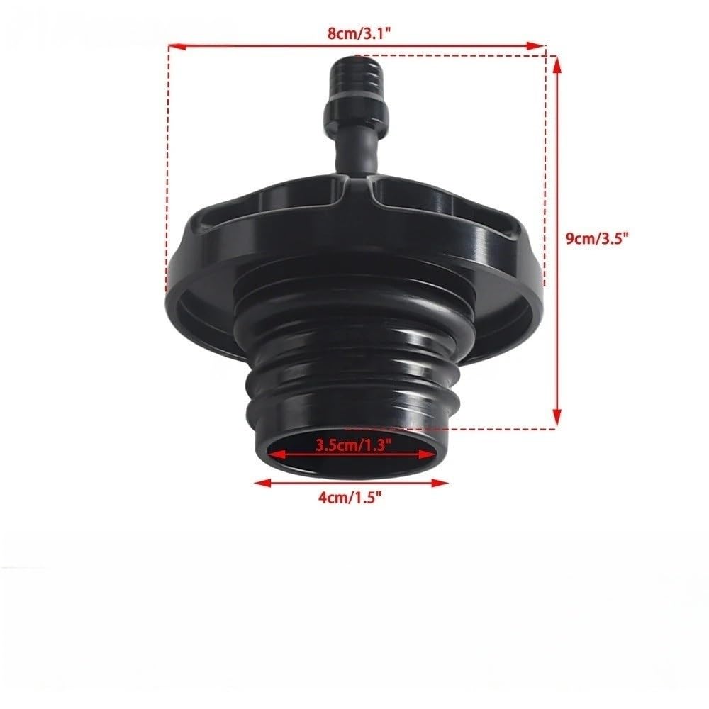Tapa Combustible Tapón Gasolina Depósitos Hembra para Ha&rley Excepto