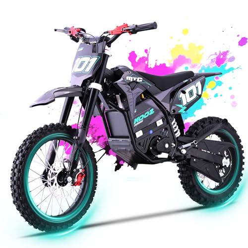 KOOZ HP115E 40MPH 60V 2000W Electric Dirt Bike for Adults Teens(Age 13+), Electric Motorcycle EBike with 3000W (Max), 14
