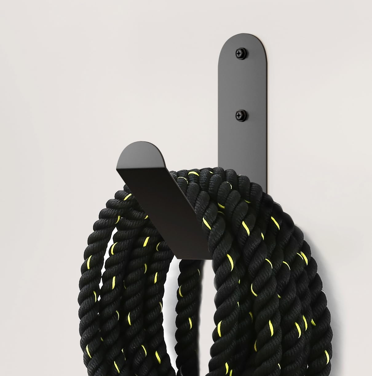 Gym Accessories For Men 2-Pack Heavy Duty Wall Mount J-Hook Rack For ...