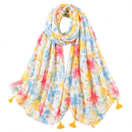 Image of FAIRYGATE Scarves & Shawls for Women Fashion Oversize Blanket Scarf with Fringes XXL Scarf