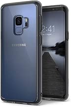 Ringke Fusion Compatible with Galaxy S9 Case Ergonomic Transparent (Drop Defense) PC Back Drop Protection Shock Absorption Cover for Galaxy S 9 (2018) - Smoke Black - coolthings.us