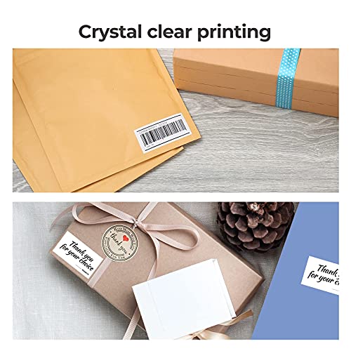 Munbyn 2.25 In X 1.25 Inch Direct Thermal Labels, Self-Adhesive Address Shipping Thermal Stickers, Bpa&Bps Free Barcode Thermal Papers-1 Roll,1000 Labels #TOP4