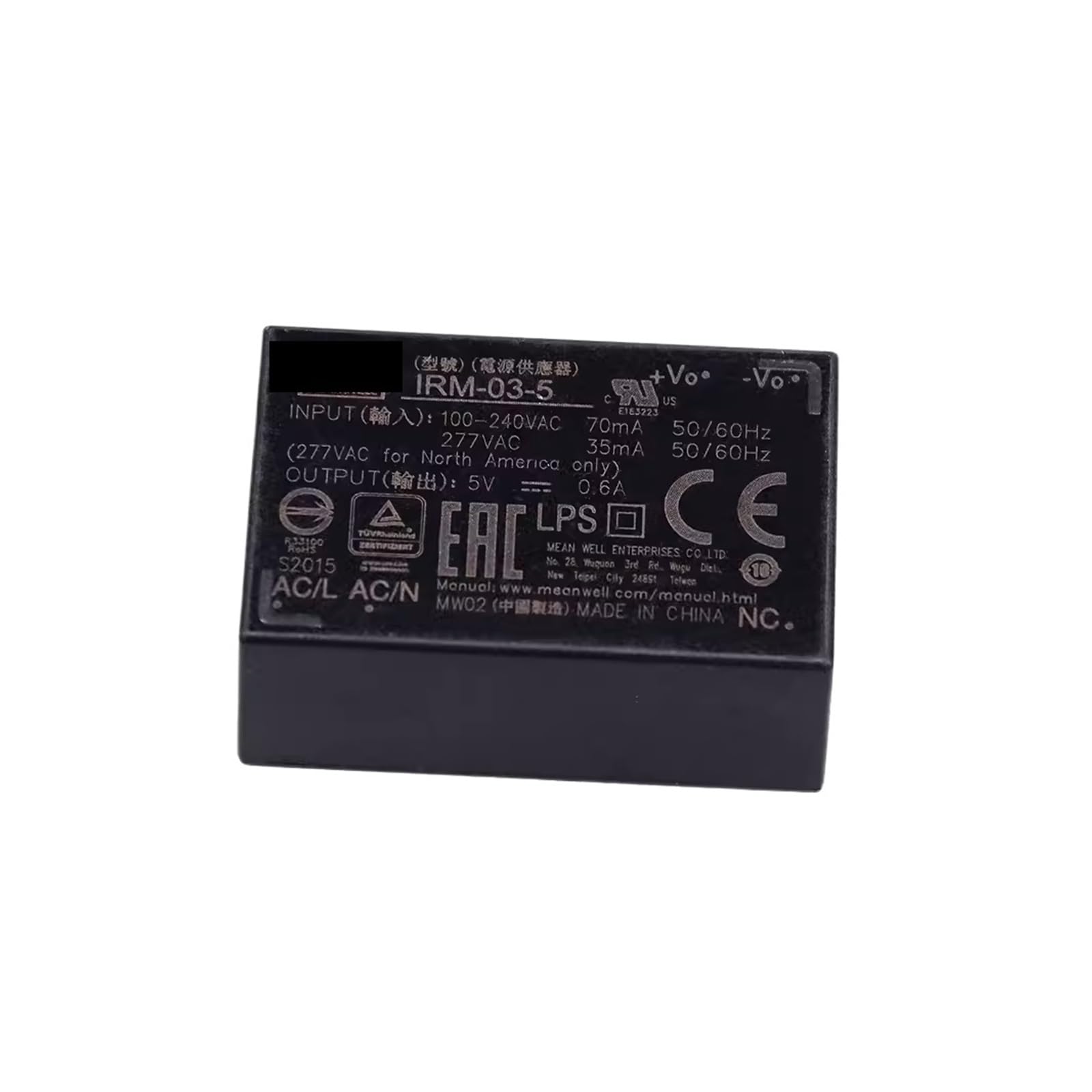 OSHZIKJII IRM-03-5S 5V 600mA IRM-03 3W Single Output