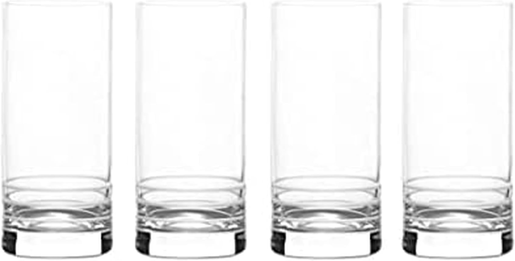 Mikasa Cal Highball Glass Set, 17-Ounce, Set Of 4, Clear